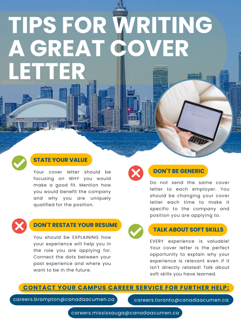 tips cover letter